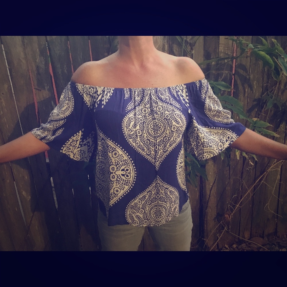Off the shoulder top